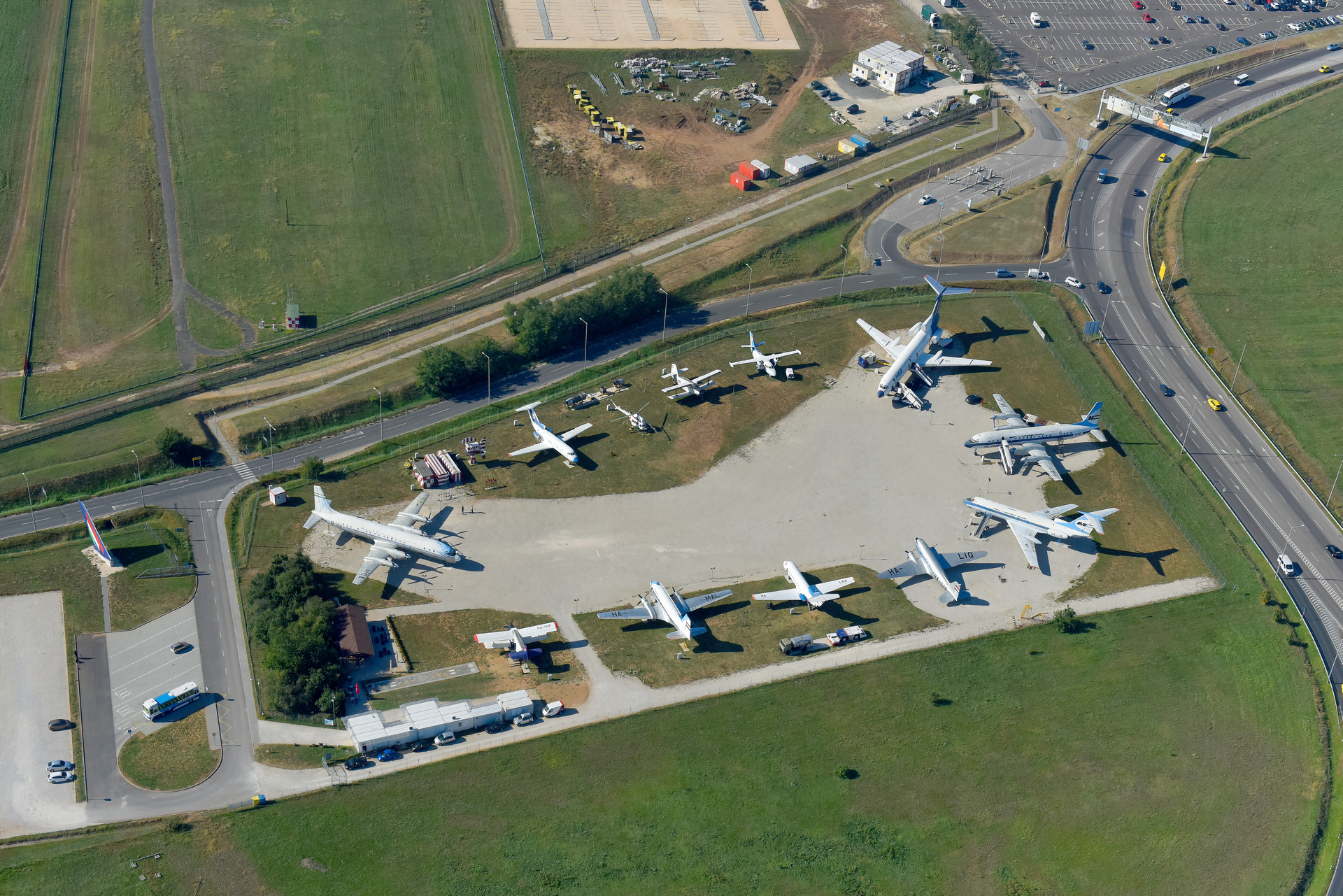 Aeropark légifotó